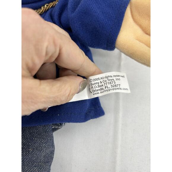 SUNNY & CO "COOL" FULL BODY BOY VENTRILOQUIST PUPPET YARN HAIR - Picture 9 of 13